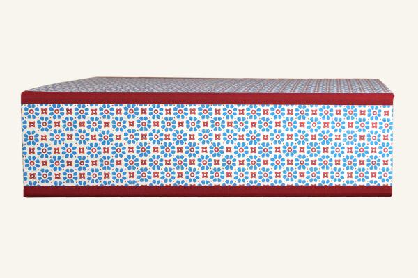 super box red blue tidiness desk Papeterie Schreibweise